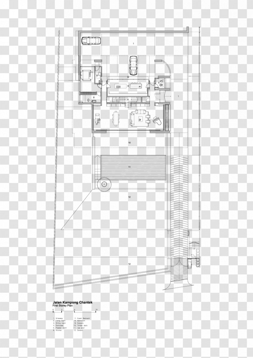 Floor Plan House Sketch - Area Transparent PNG