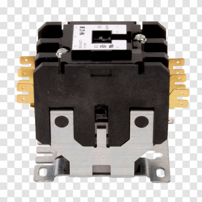 Electronic Component Contactor Circuit Electromagnetic Coil Eaton Corporation - Electronics Transparent PNG