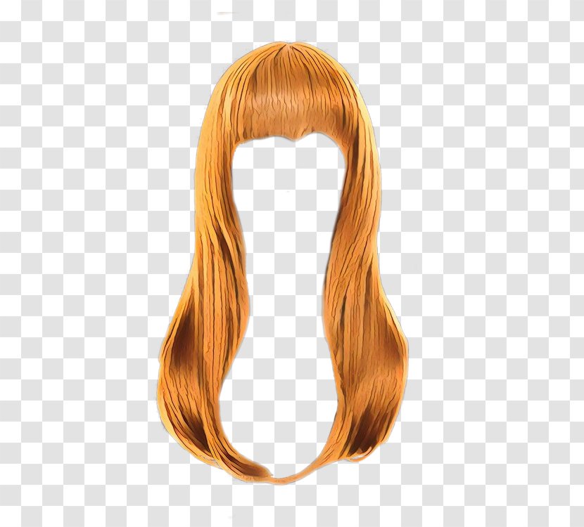 Orange - Hair - Blond Costume Transparent PNG