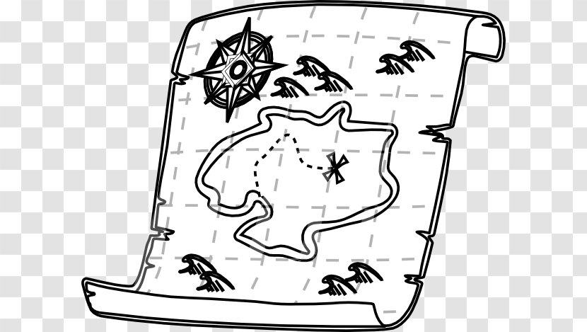 Treasure Map Clip Art - Photography - Cliparts Transparent PNG