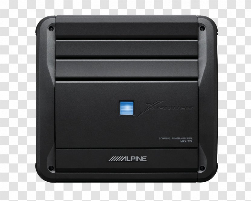 Audio Power Amplifier Alpine Electronics Vehicle - Multimedia Transparent PNG
