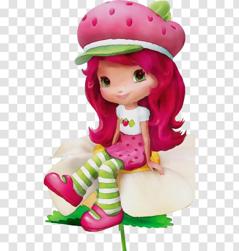 Toy Pink Doll Cartoon Figurine - Action Figure Plant Transparent PNG