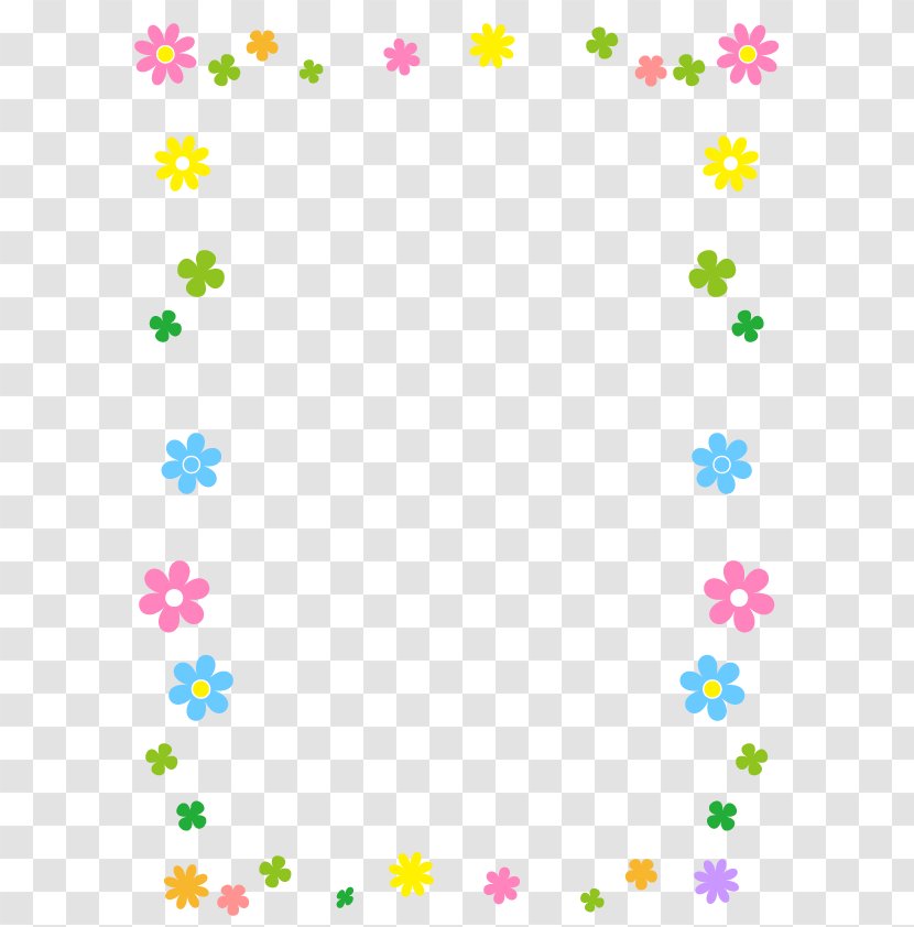 Small Flower Frame. - Area - Text Transparent PNG