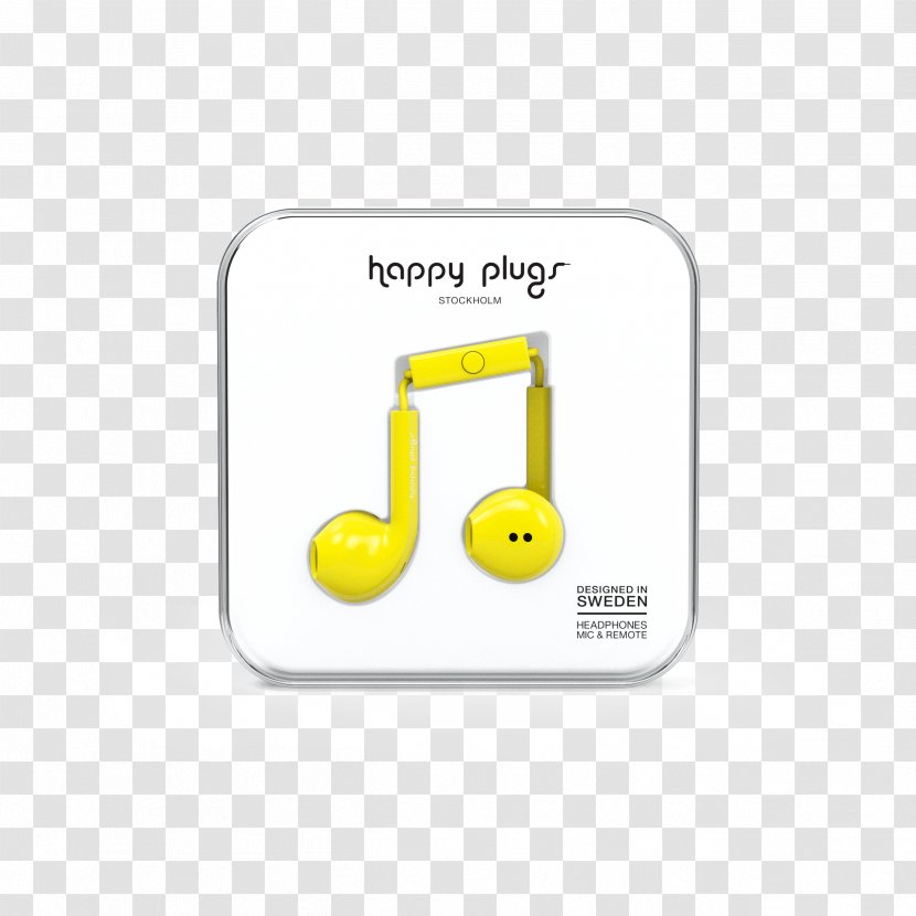 Happy Plugs Earbud Plus Headphone Headphones In-Ear Color - Ear Plug Transparent PNG
