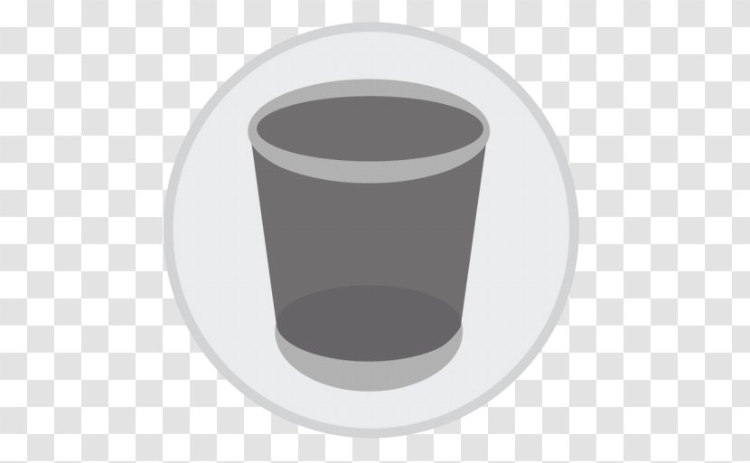 Angle Cup Cylinder Tableware - Trash Transparent PNG