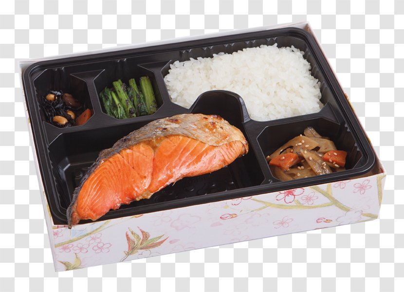 Japanese Cuisine Bento Sashimi Makunouchi Food - Chicken Meat - Charcoal Grilled Fish Transparent PNG