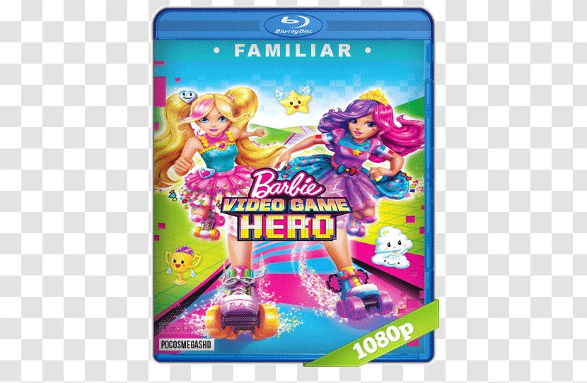 Amazon.com Barbie Video Game Hero (Original Motion Picture Soundtrack) DVD - Fictional Character Transparent PNG