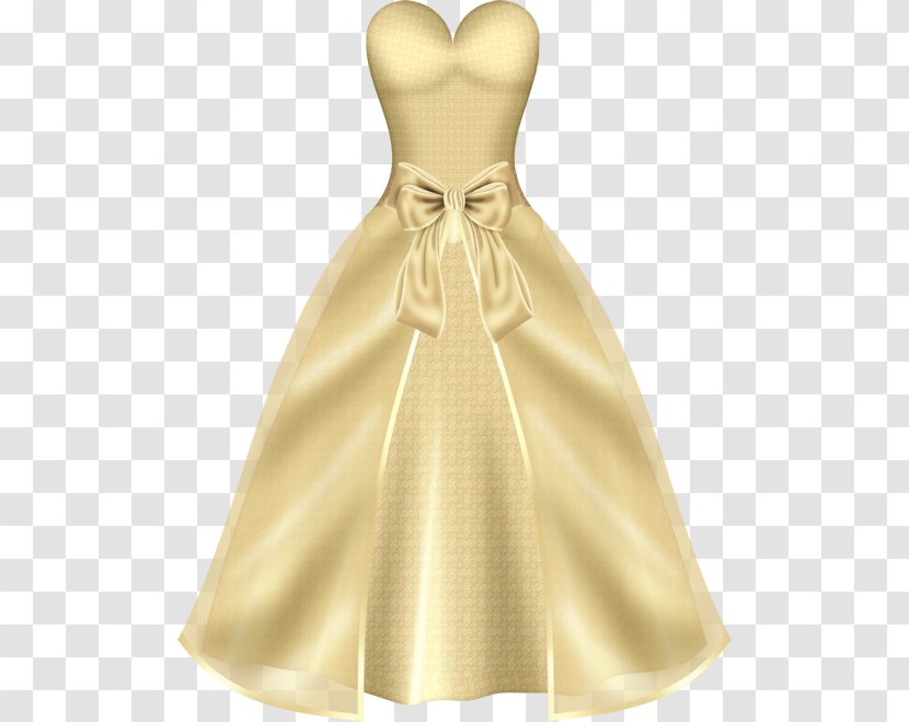 Wedding Dress Gown Clip Art Party - Costume Design - Clipart Transparent PNG