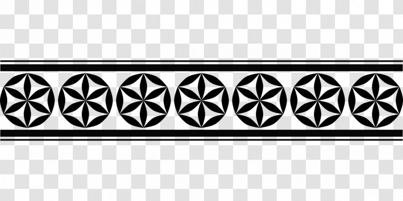 Line Angle Pattern - Black And White Transparent PNG