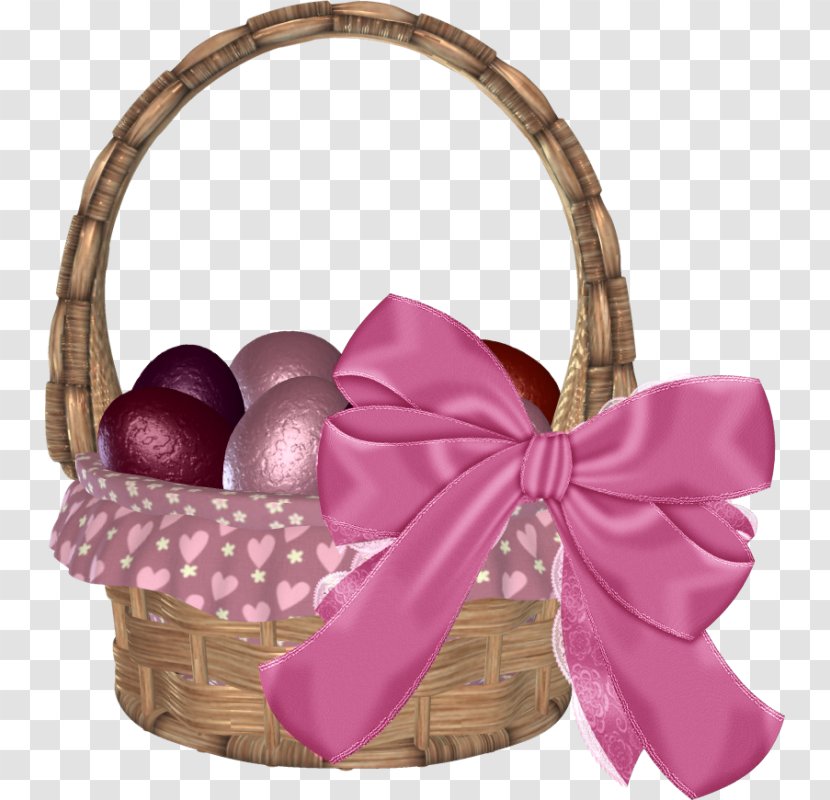 Easter Basket Clip Art Bunny Openclipart Transparent PNG