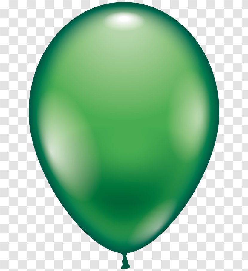 Toy Balloon Green Party Latex - Air Transparent PNG