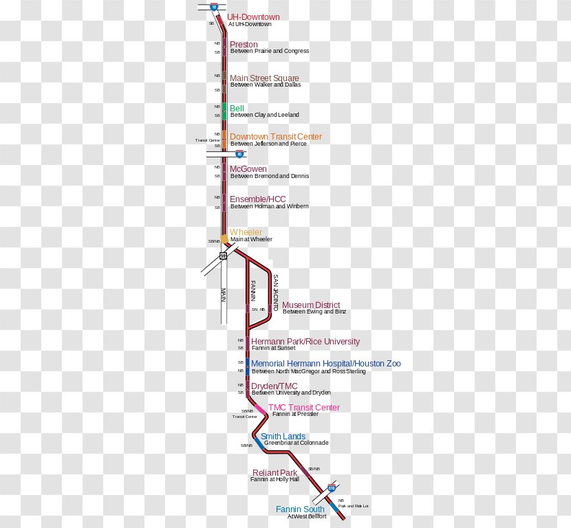 METRORail Rapid Transit Metropolitan Authority Of Harris County Light Rail Train - Dallas Area - Metro Transparent PNG