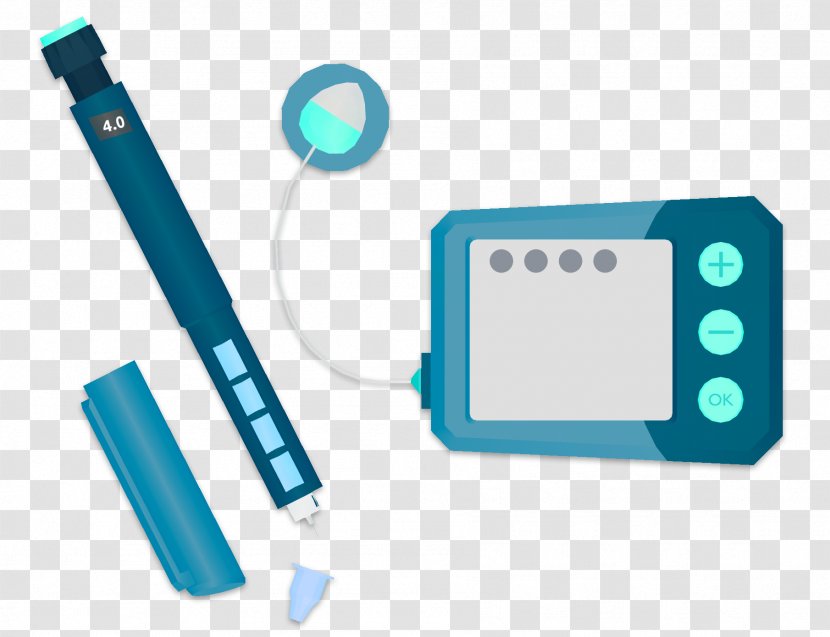 Insulin Pump Pen Electronics Accessory - Stamp Transparent PNG