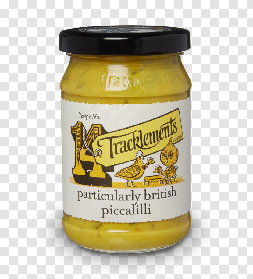 Piccalilli Pickled Cucumber Chutney British Cuisine Mustard - Imported Food Transparent PNG