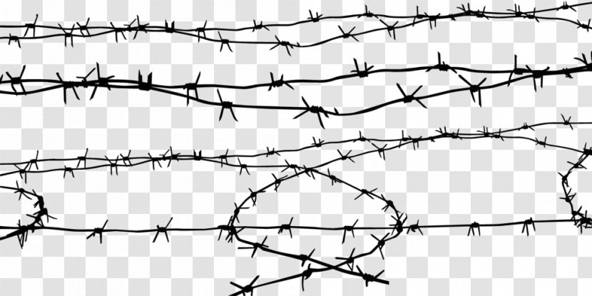 Barbed Wire Computer File - Heart - A Section Of Transparent PNG