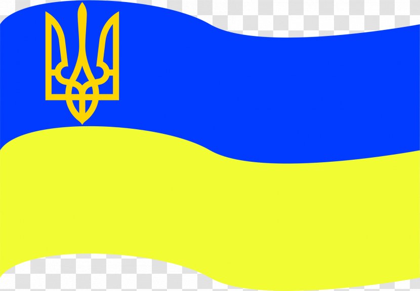 Flag Of Ukraine Coat Arms Clip Art - Map Transparent PNG