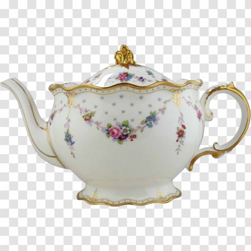 Teapot Royal Crown Derby White Tea - Tableware Transparent PNG