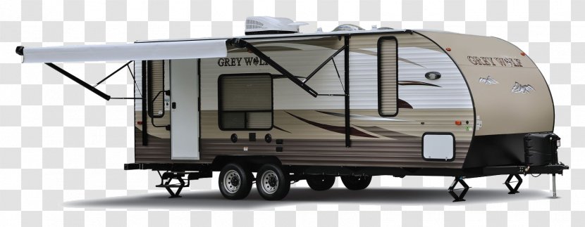 Caravan Campervans Gray Wolf Forest River Trailer - Vehicle Transparent PNG
