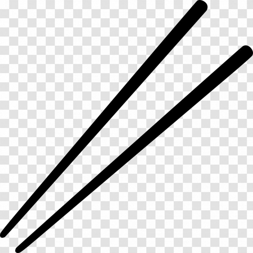 Chopsticks - Black And White - Chop Sticks Transparent PNG