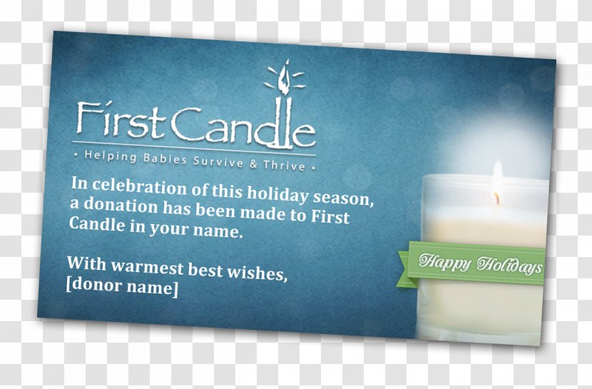 Brand Advertising Water - Candle For Blessing Transparent PNG