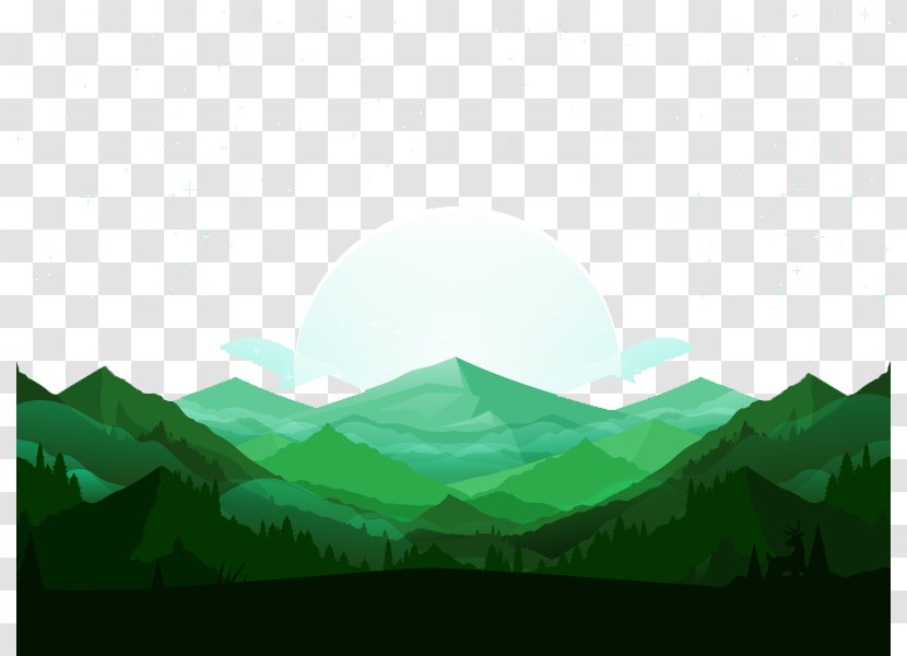 Green Download Illustration - Daytime - Forest Transparent PNG