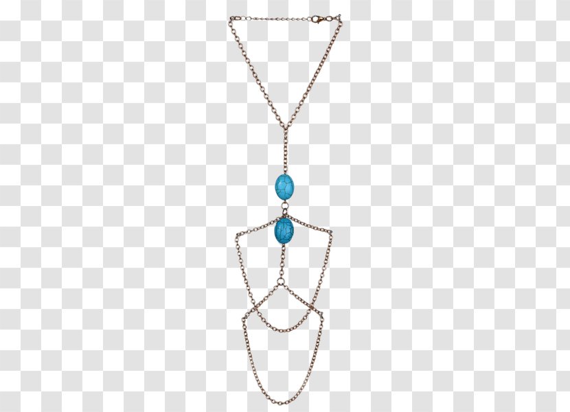 Necklace Turquoise Chain Charms & Pendants Price - Fashion Accessory Transparent PNG