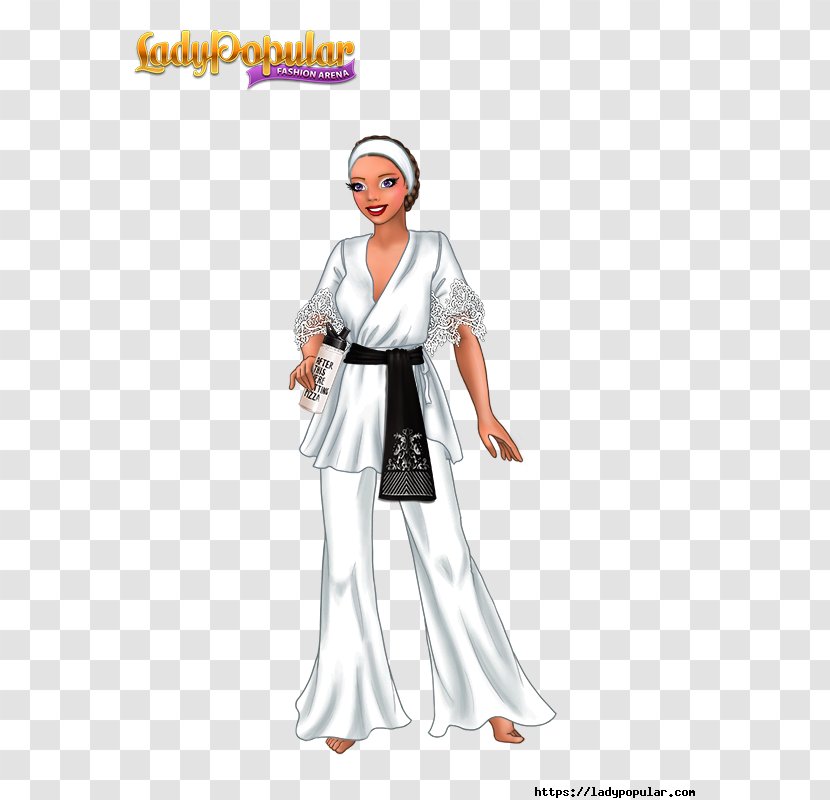 Lady Popular Fashion MovieStarPlanet Thepix Model - Flower - Taekwondo Elements Transparent PNG