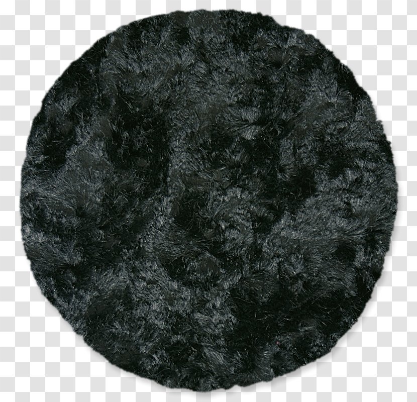 Fur Black M - Round Grass Transparent PNG