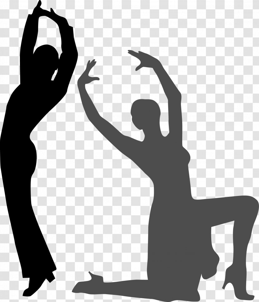 Silhouette Dance - Knee - Material Transparent PNG