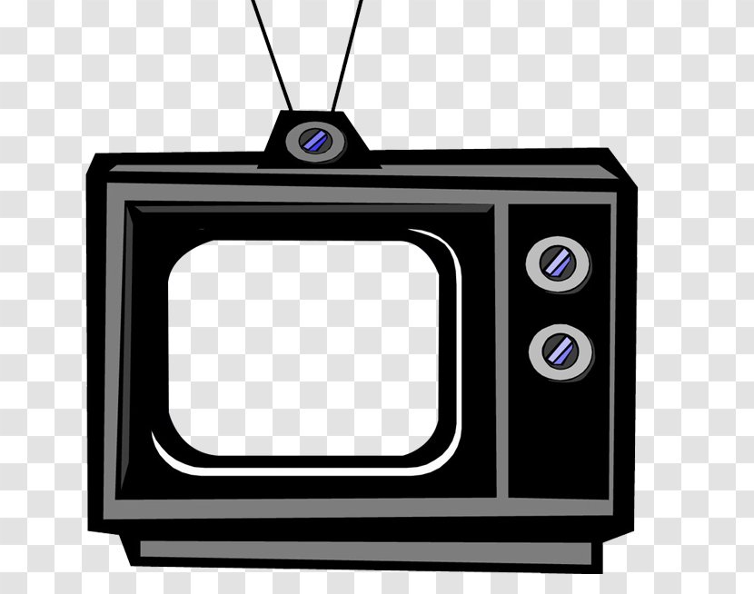 Television Set Illustration - Photography - Black TV Transparent PNG