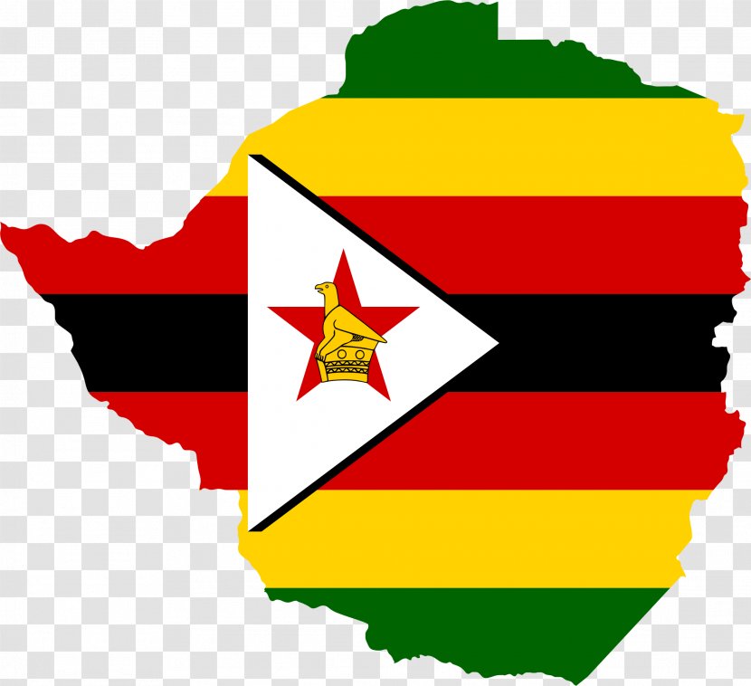 Flag Of Zimbabwe Map National Transparent PNG