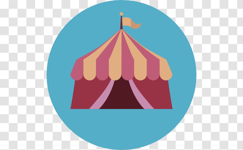Clip Art Tent Circle Logo Performance - Volcano Circus Transparent PNG