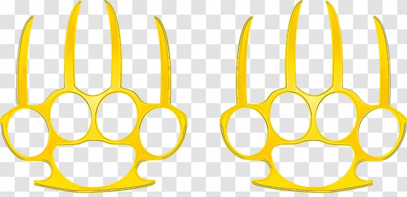 Cat Brass Knuckles Claw Paw - Palmach Transparent PNG