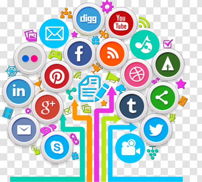 Digital Marketing Multichannel Social Media Strategy - Channel Transparent PNG