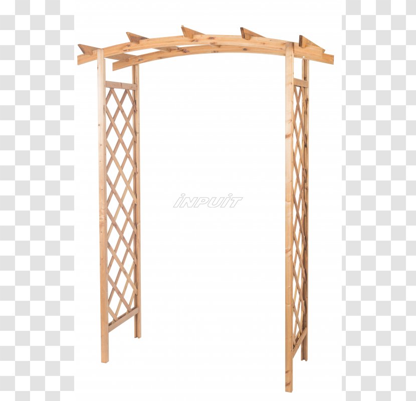 Trellis Pergola Wood Garden Furniture - Clothes Hanger Transparent PNG