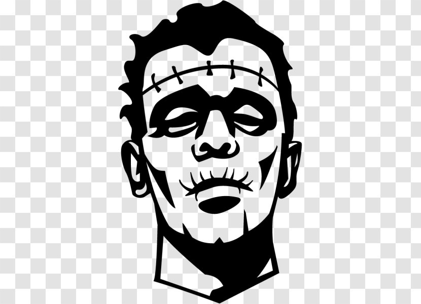Frankenstein's Monster Drawing - Head - Eddie Murphy Transparent PNG