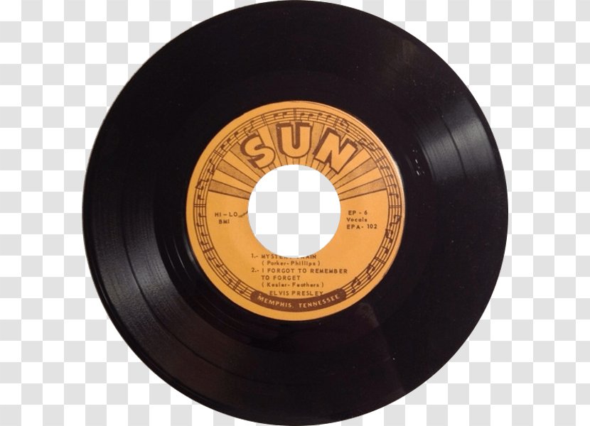 Sun Studio SUN RECORDS Phonograph Record Million Dollar Quartet Musician - Cartoon - ELVIS Transparent PNG