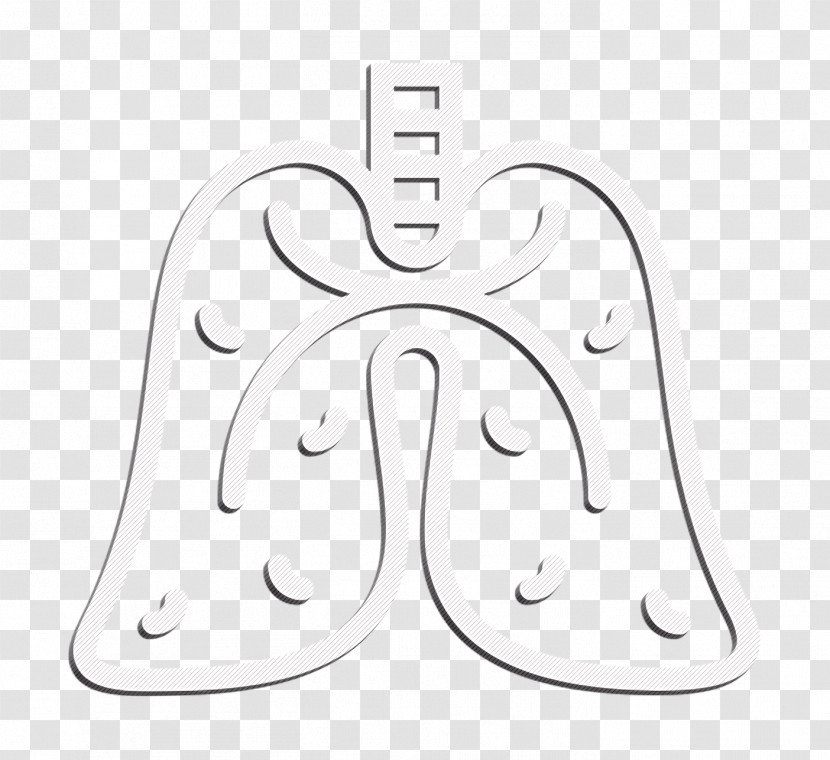 Medical Set Icon Lung Icon Lungs Icon Transparent PNG