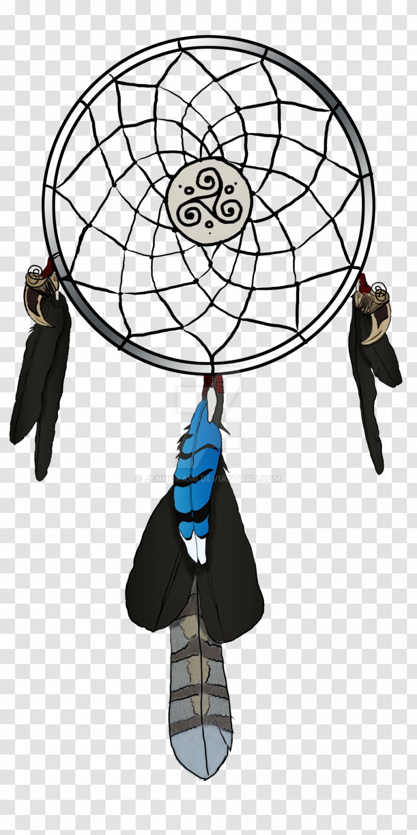 Dreamcatcher Drawing Black And White - Dream Transparent PNG