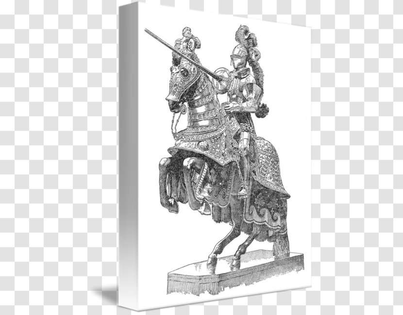 Knight Horse Middle Ages Jousting Galahad - Figurine - Knights Transparent PNG