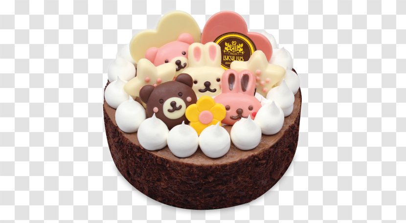 Chocolate Cake Ice Cream Bakery Birthday - And Cookies Transparent PNG