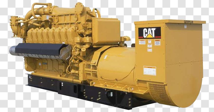 Electric Generator Caterpillar Inc. Gas Turbine Engine-generator - Electricity Generation - Repair Transparent PNG