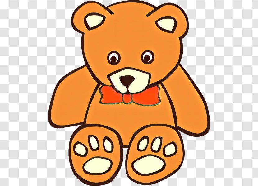 Teddy Bear - Yellow - Smile Animal Figure Transparent PNG