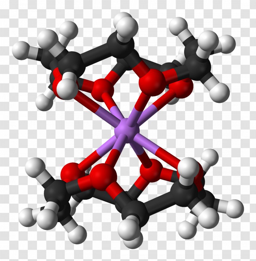 Crown Ether 12-Crown-4 Counterion Ionophore - Ethylene Oxide - Lithium Transparent PNG