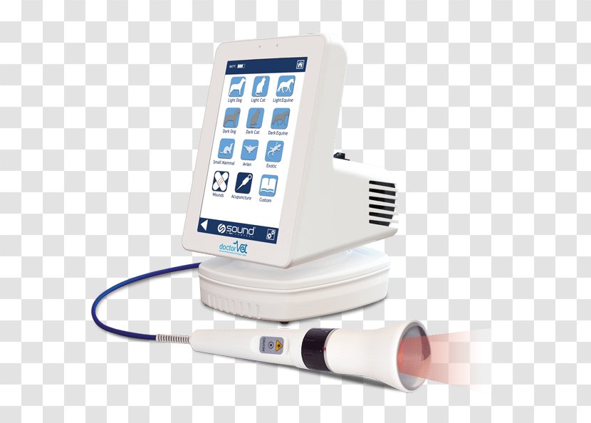 Low-level Laser Therapy Ultrasonography Medical Equipment - Medicine - Veterinary Doctor Transparent PNG