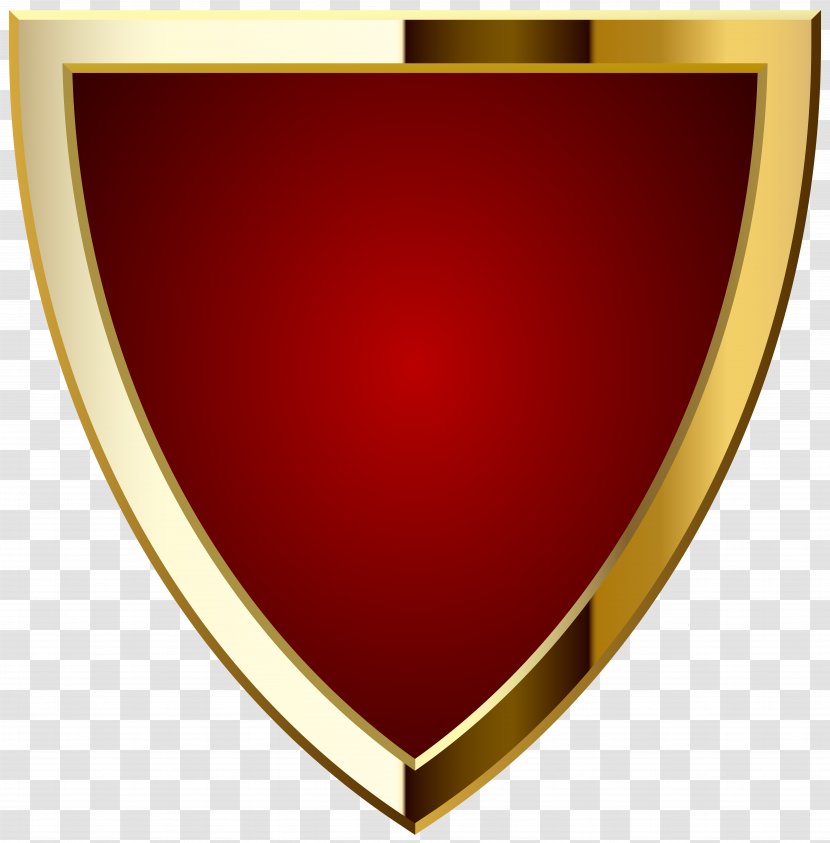 Label Logo Clip Art - Shield - Red Badge Transparent Image Transparent PNG