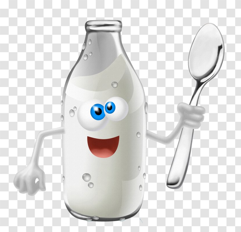 Milk Bottle Cola Cao Marie Biscuit Breakfast - Creative Transparent PNG