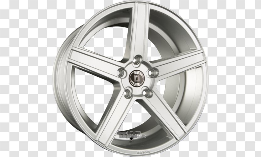 Alloy Wheel Autofelge Rim Spoke - Porsche - Silver Transparent PNG