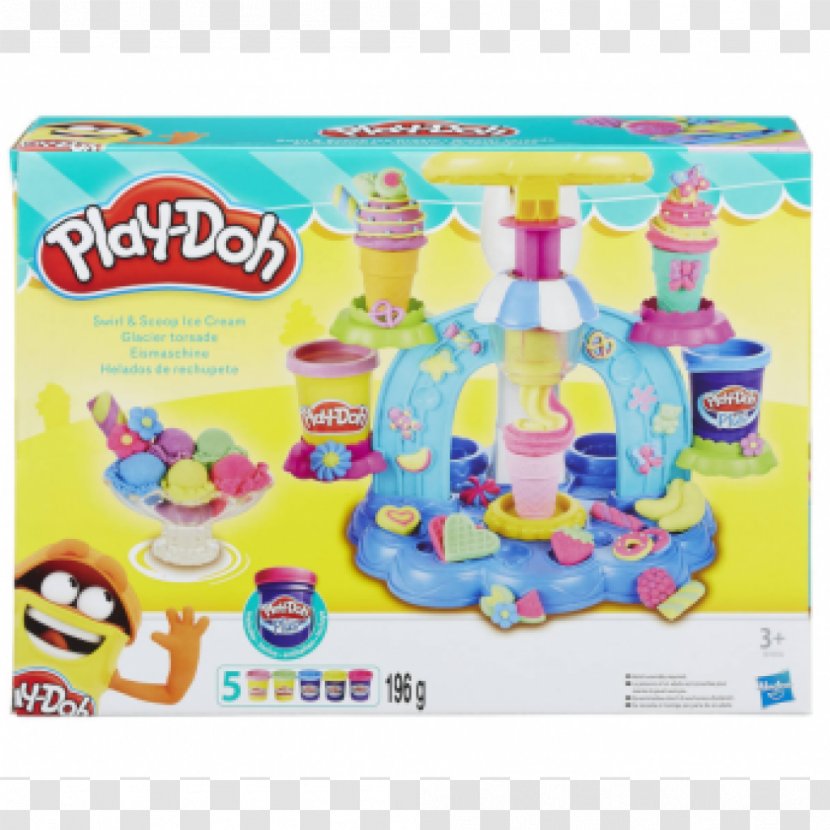 Play-Doh Ice Cream Cones Toy Banana Split Transparent PNG