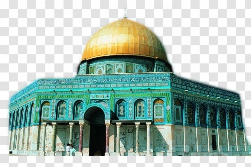 Dome Of The Rock Temple Mount Al-Aqsa Mosque Kaaba Foundation Stone - Facade - Beautiful Transparent PNG